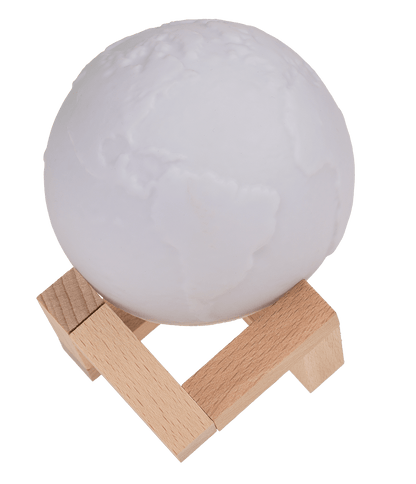 Color Changing Lamp, Earth, ca. 10 cm,