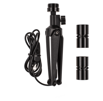 Projection lamp, Earth & Moon, alu + ABS material,