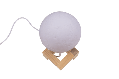 Color Changing Lamp, Moon, ca. 10 cm,