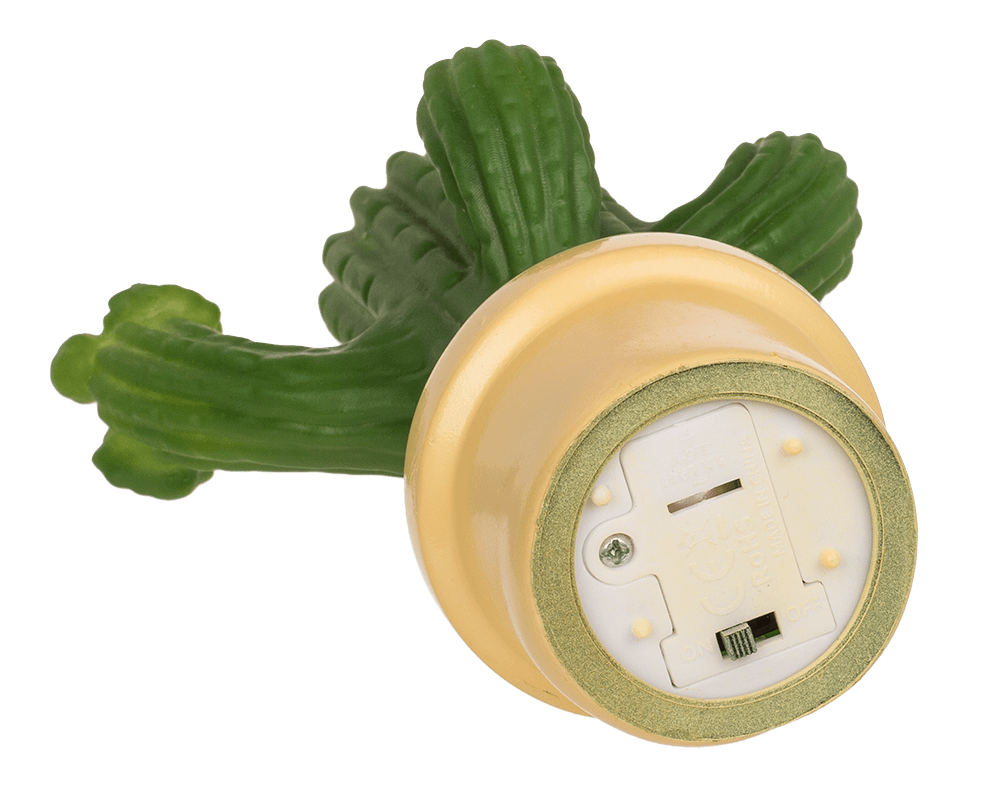 LED Mood lamp, Cactus, 8 x 12 cm,
