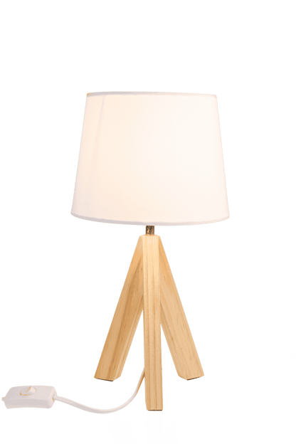 Wooden table lamp I,