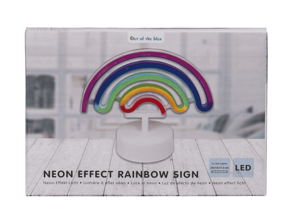 Neon light, Pride,ca. 25 x 10 x 17,5 cm,