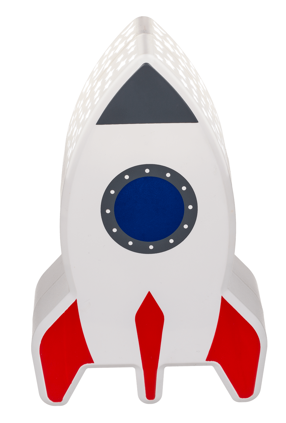 Night light with star projector, rocket,