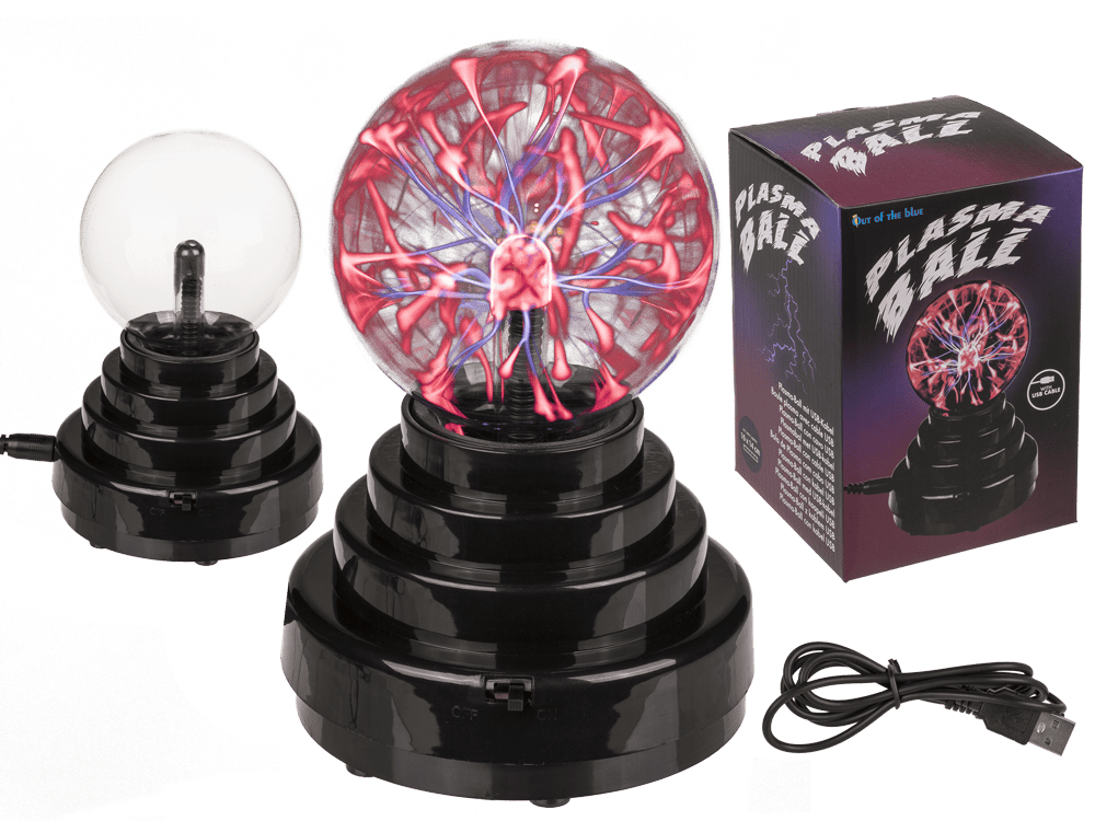 Plasma ball, ca. 10  x 14 cm,