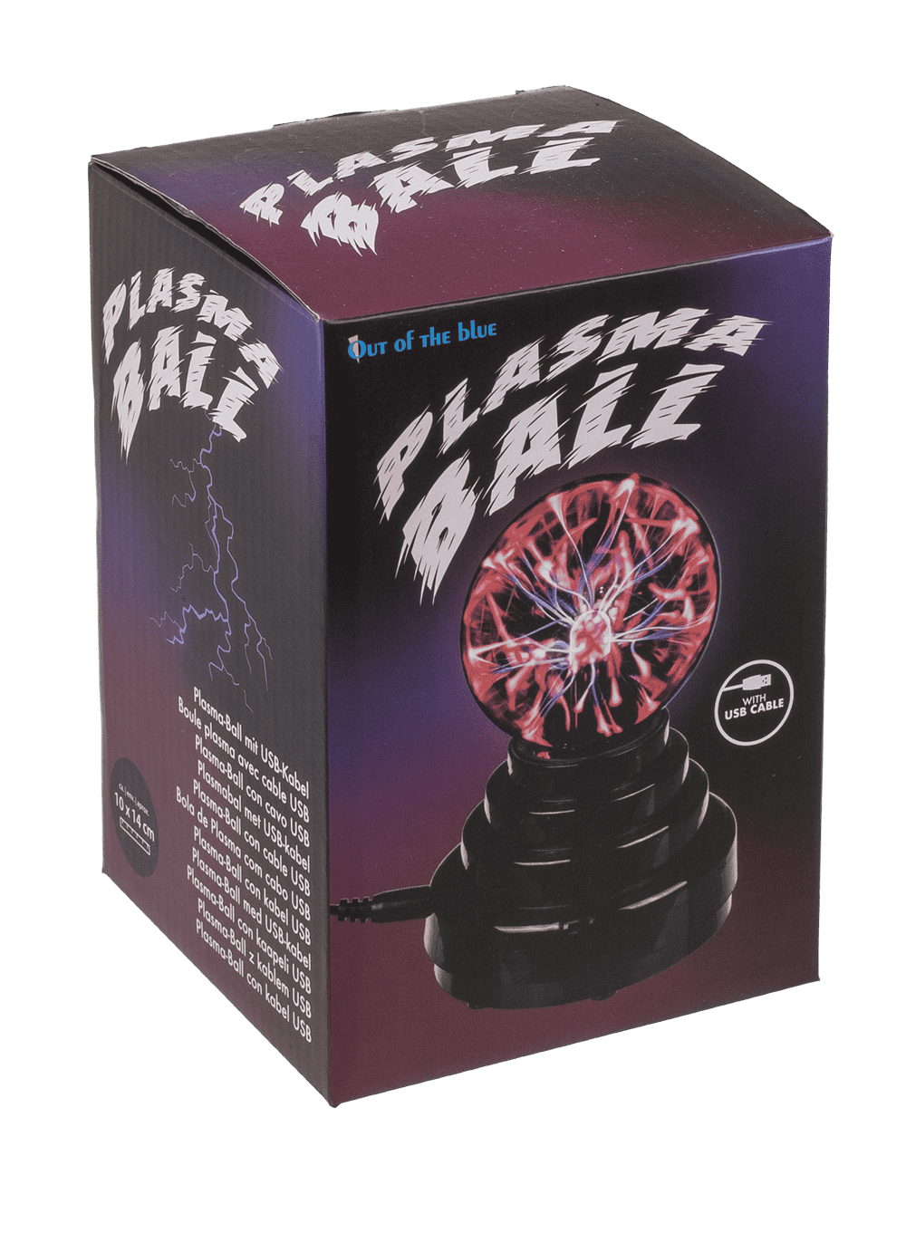 Plasma ball, ca. 10  x 14 cm,