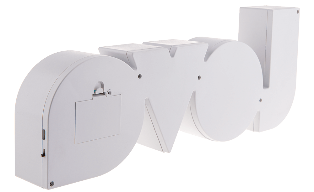 Light, Rainbow Love, ca. 36 x 13,5 cm,