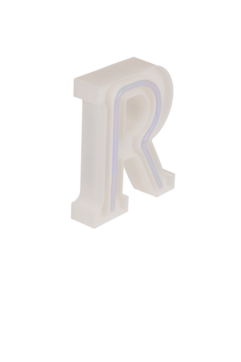 Neon Light Letter, R, Height: 16 cm, for