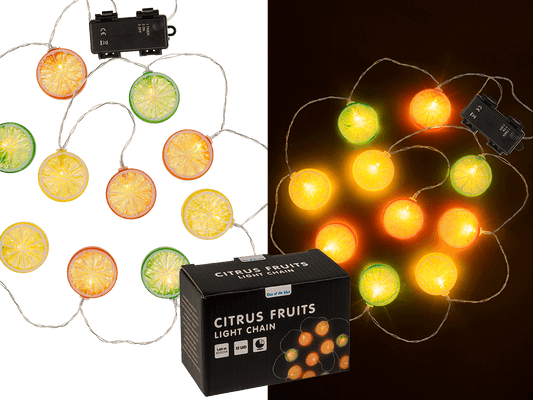 Llight chain Fruits, with 12 LED,