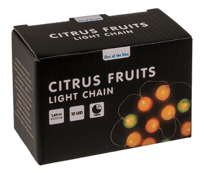 Llight chain Fruits, with 12 LED,