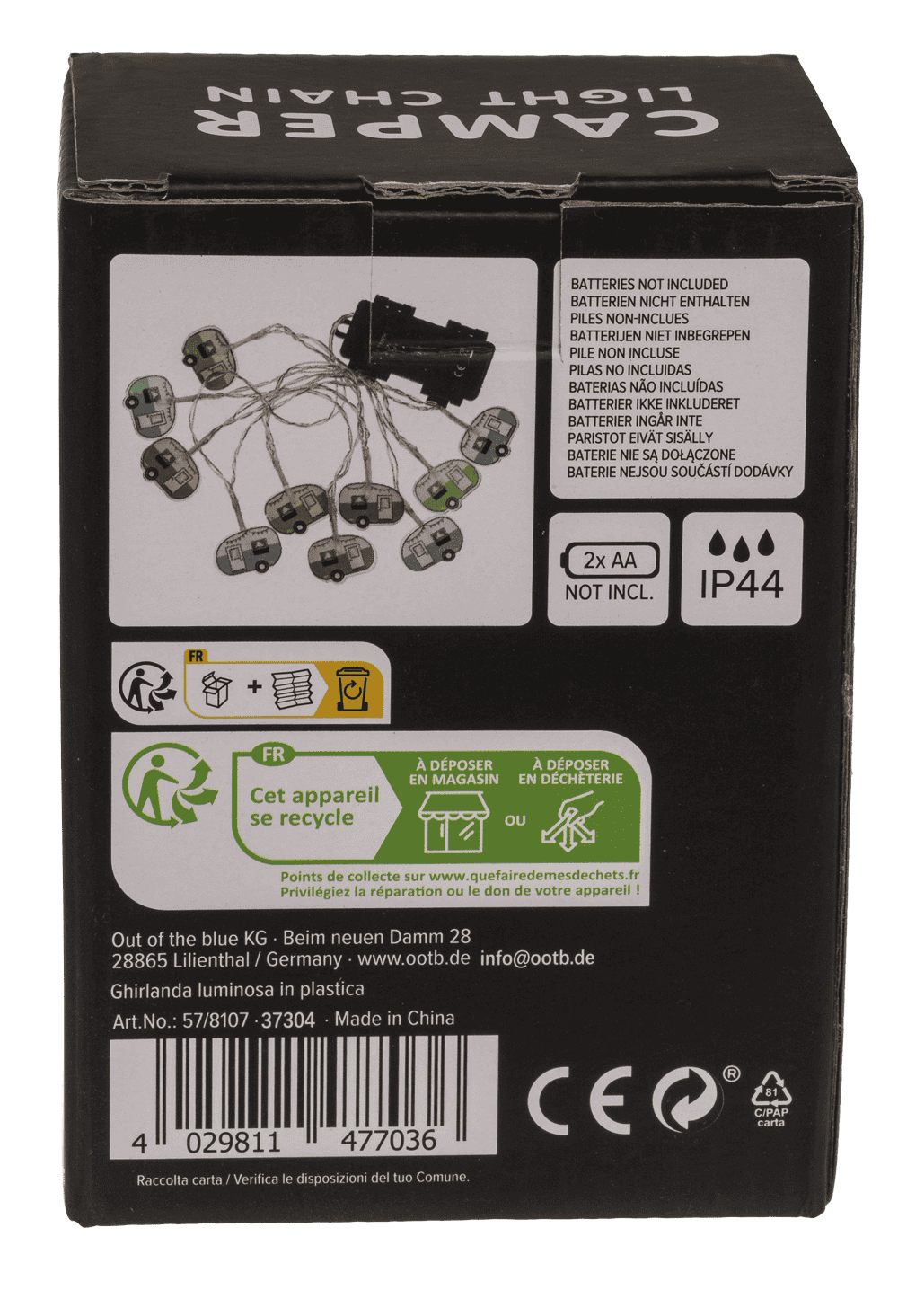 Llight chain, Camper, with 10 LED,