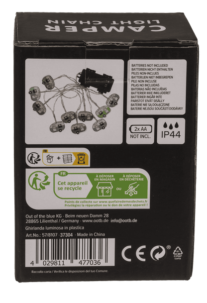 Llight chain, Camper, with 10 LED,