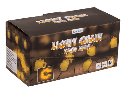 Llight chain, Beer mug, with 10 LED,