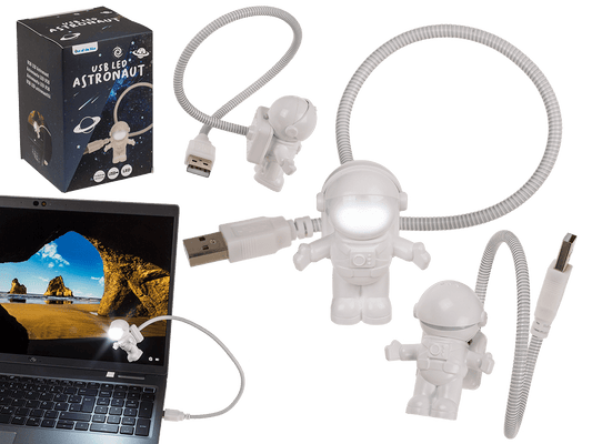 USB LED Astronaut, ca. 7 x 33,5 cm, with USB cable