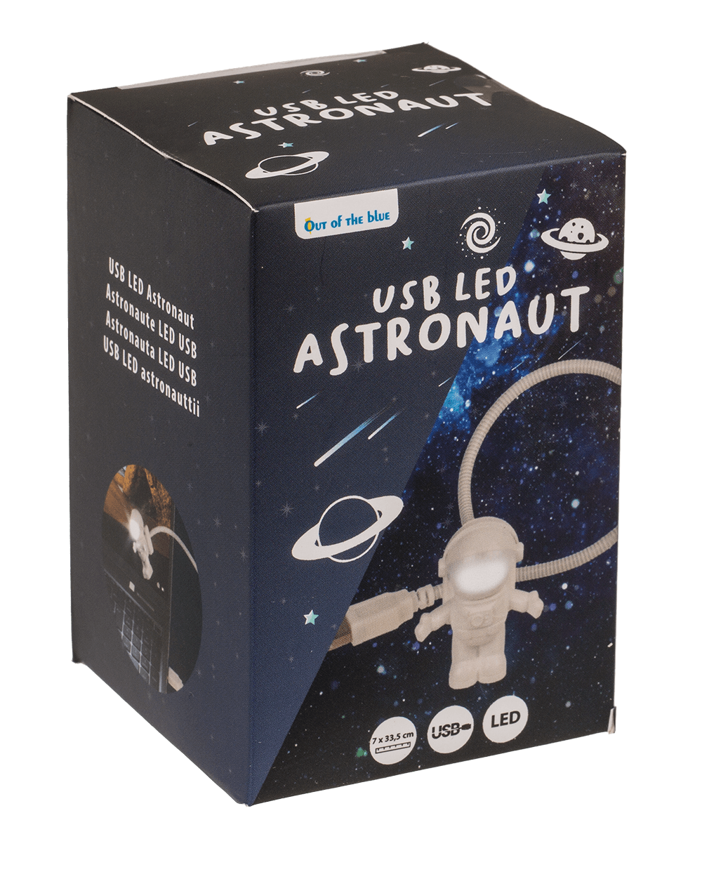 USB LED Astronaut, ca. 7 x 33,5 cm, with USB cable