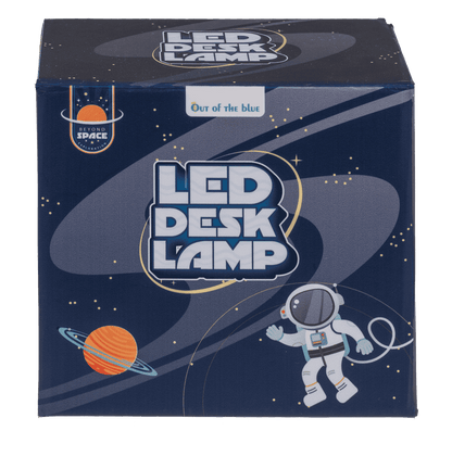 LED desk lamp, astronaut (man on the moon),
