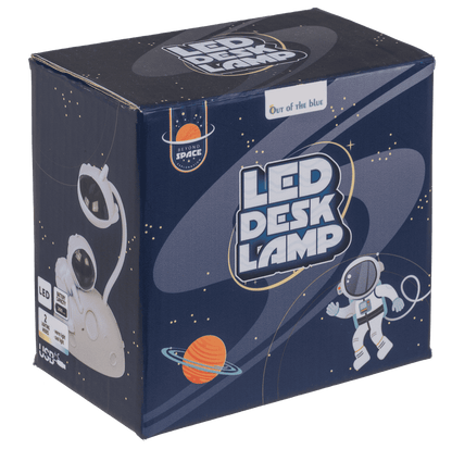 LED desk lamp, astronaut (man on the moon),