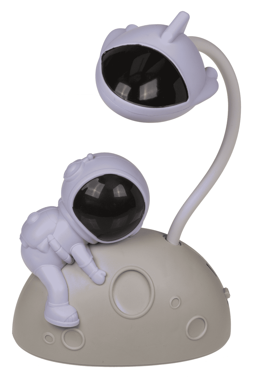 LED desk lamp, astronaut (man on the moon),