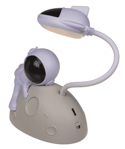 LED desk lamp, astronaut (man on the moon),