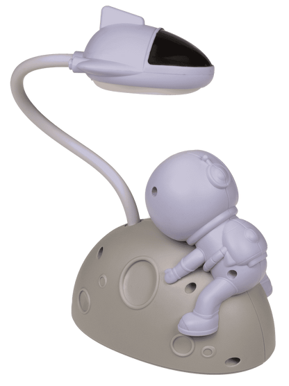 LED desk lamp, astronaut (man on the moon),