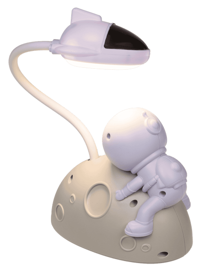 LED desk lamp, astronaut (man on the moon),