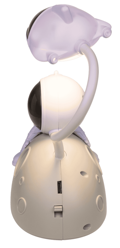LED desk lamp, astronaut (man on the moon),