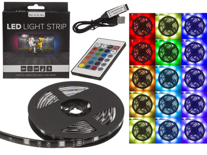 Light strip with colour changing LED,