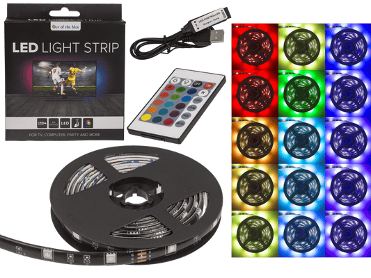 Light strip with colour changing LED,