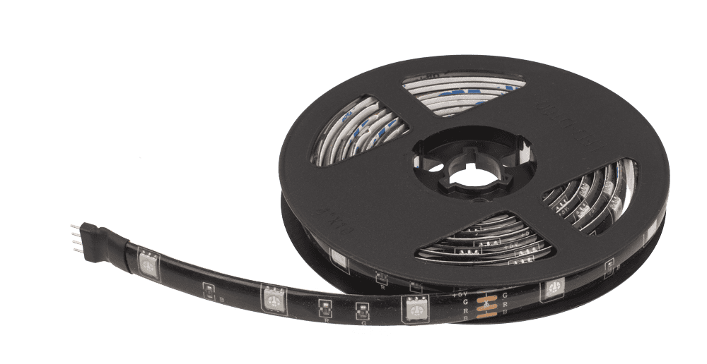 Light strip with colour changing LED,