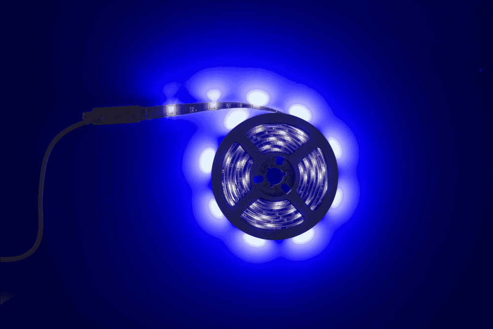 Light strip with colour changing LED,