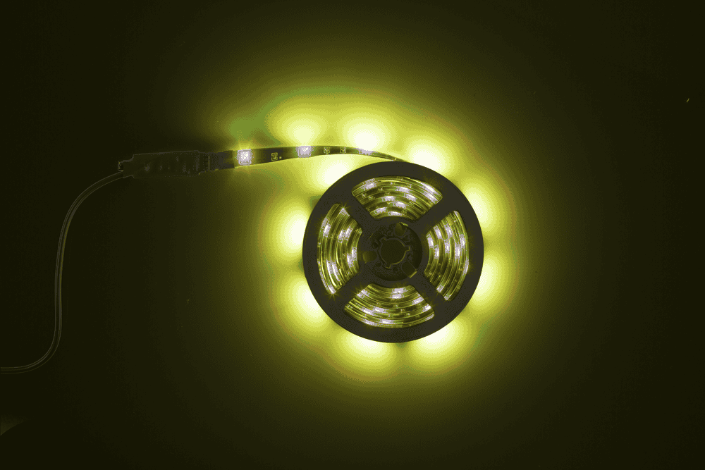 Light strip with colour changing LED,