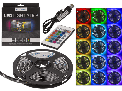 Light strip with colour changing LED,