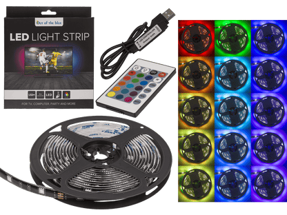 Light strip with colour changing LED,