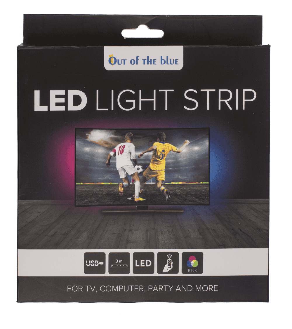 Light strip with colour changing LED,