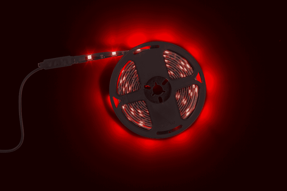 Light strip with colour changing LED,