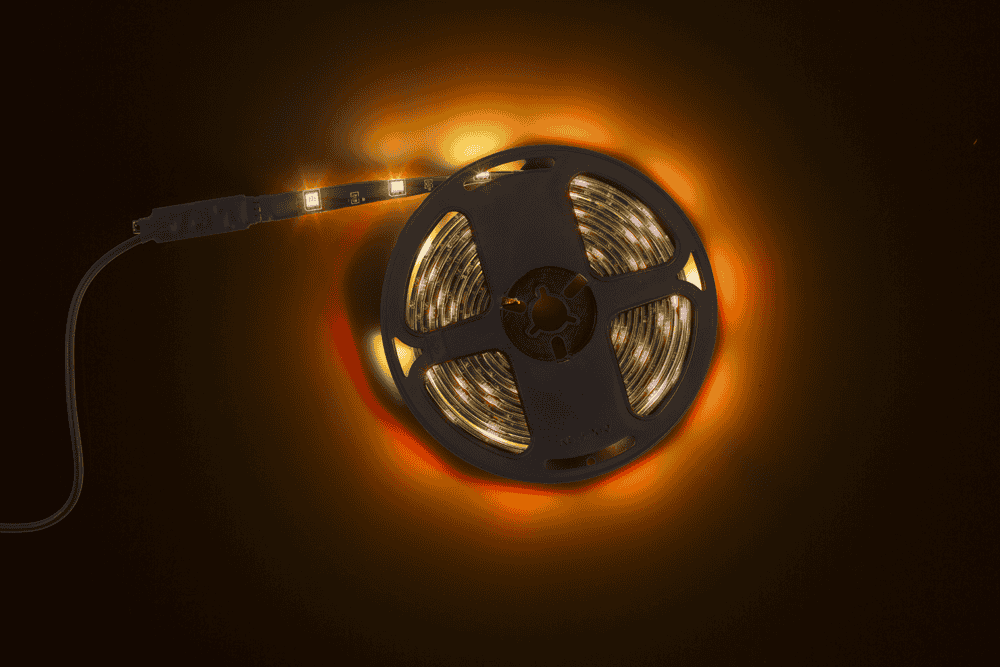 Light strip with colour changing LED,