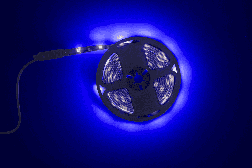 Light strip with colour changing LED,