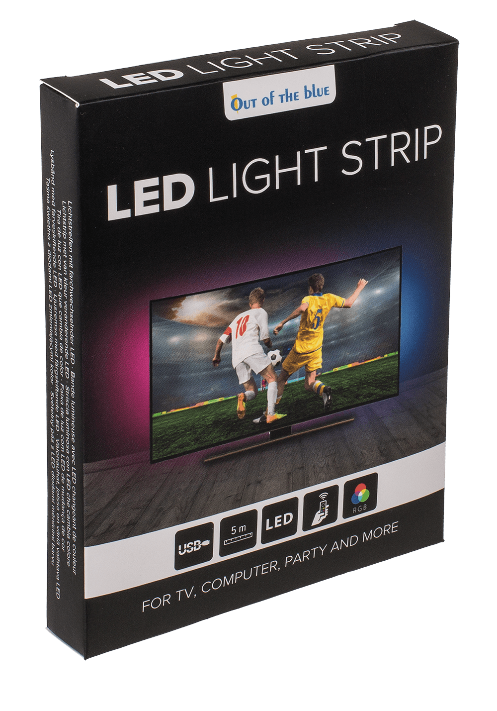 Light strip with colour changing LED,