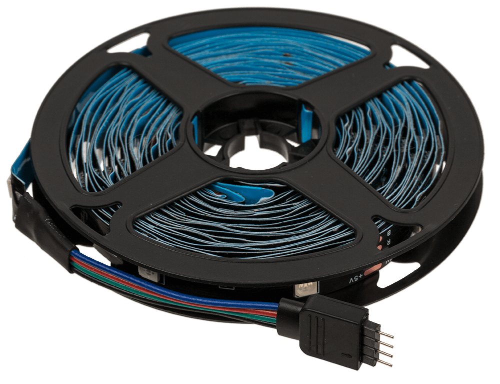 Light strip with colour changing LED,