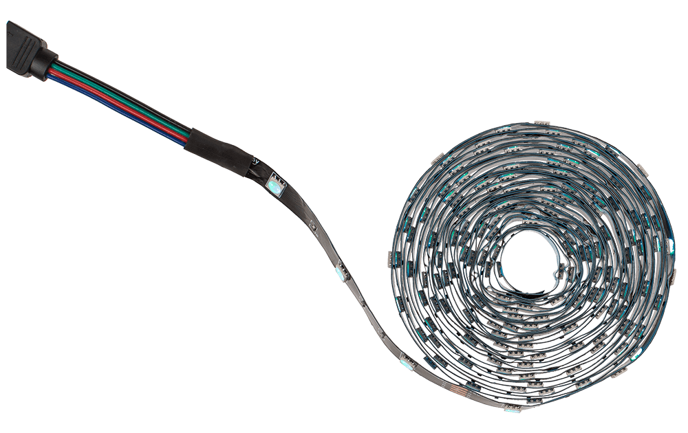 Light strip with colour changing LED,