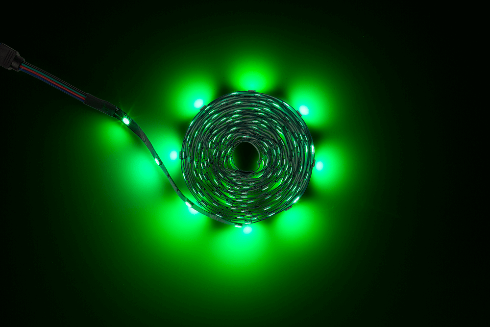 Light strip with colour changing LED,