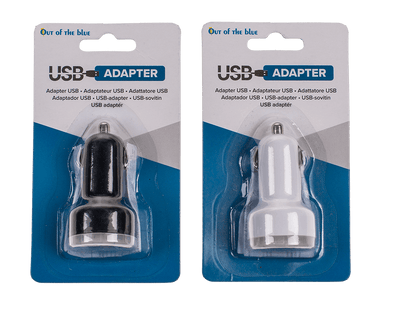 Light up universal USB adapter for car socket,