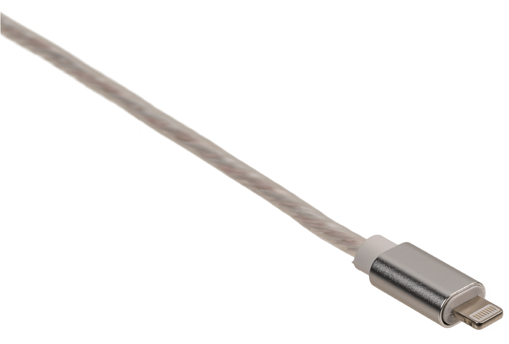 USB fast charging cable for iPhone, with LED,