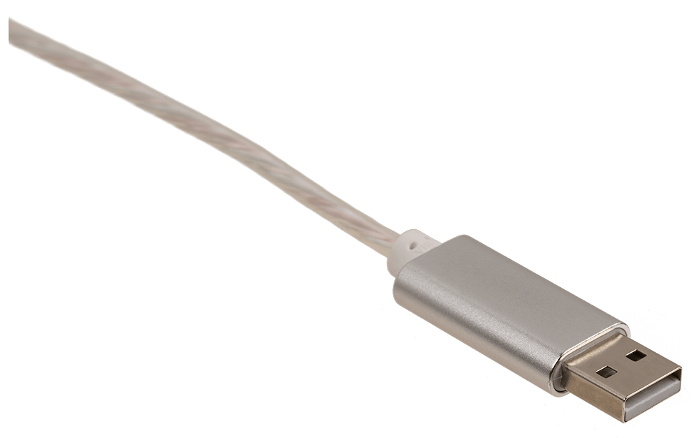 USB fast charging cable for iPhone, with LED,