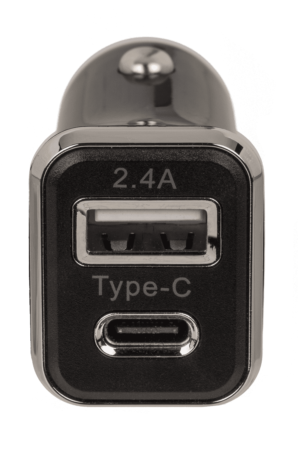 Car charger USB C + USB A, 2 colours ass.,