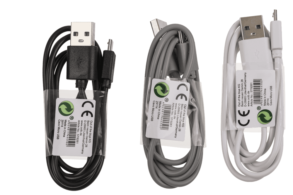 USB data cable, Micro-USB,