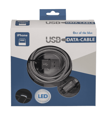 USB data cable, for iPhone, ca. 2 m,