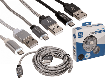 USB data cable für Micro-USB, ca. 2 m,