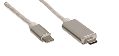 USB-C to USB-C fast charging and data cable, 1 m.,