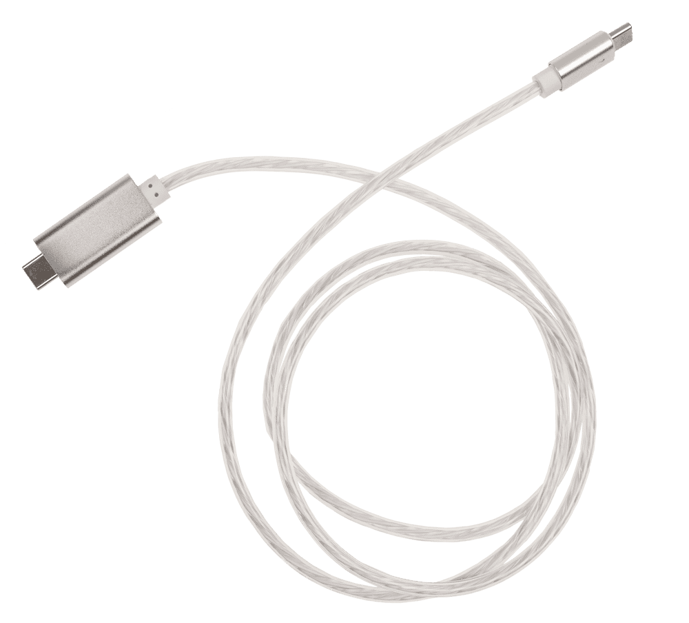 USB-C to USB-C fast charging and data cable, 1 m.,