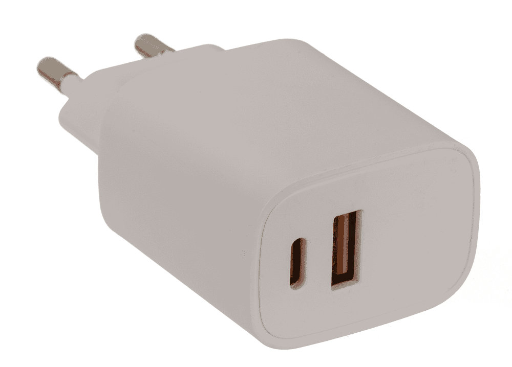 Fast charge adapter - USB A + USB C